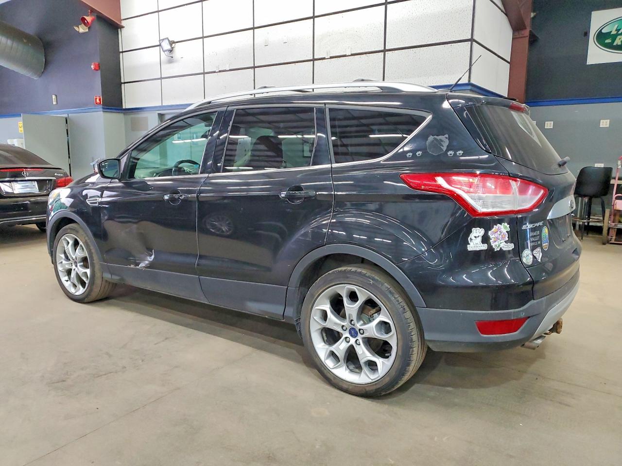 2014 Ford Escape Titanium Charcoal vin: 1FMCU9JX3EUD35203