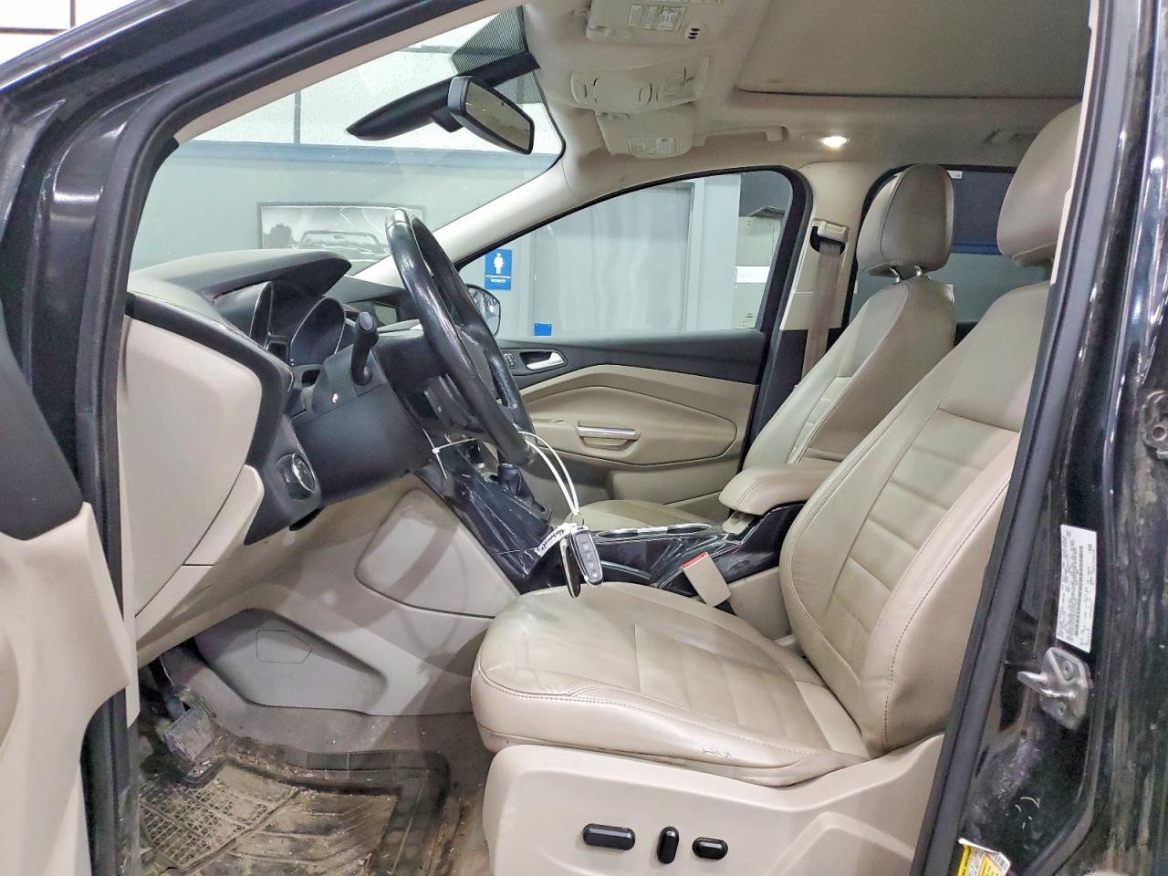 2014 Ford Escape Titanium Charcoal vin: 1FMCU9JX3EUD35203