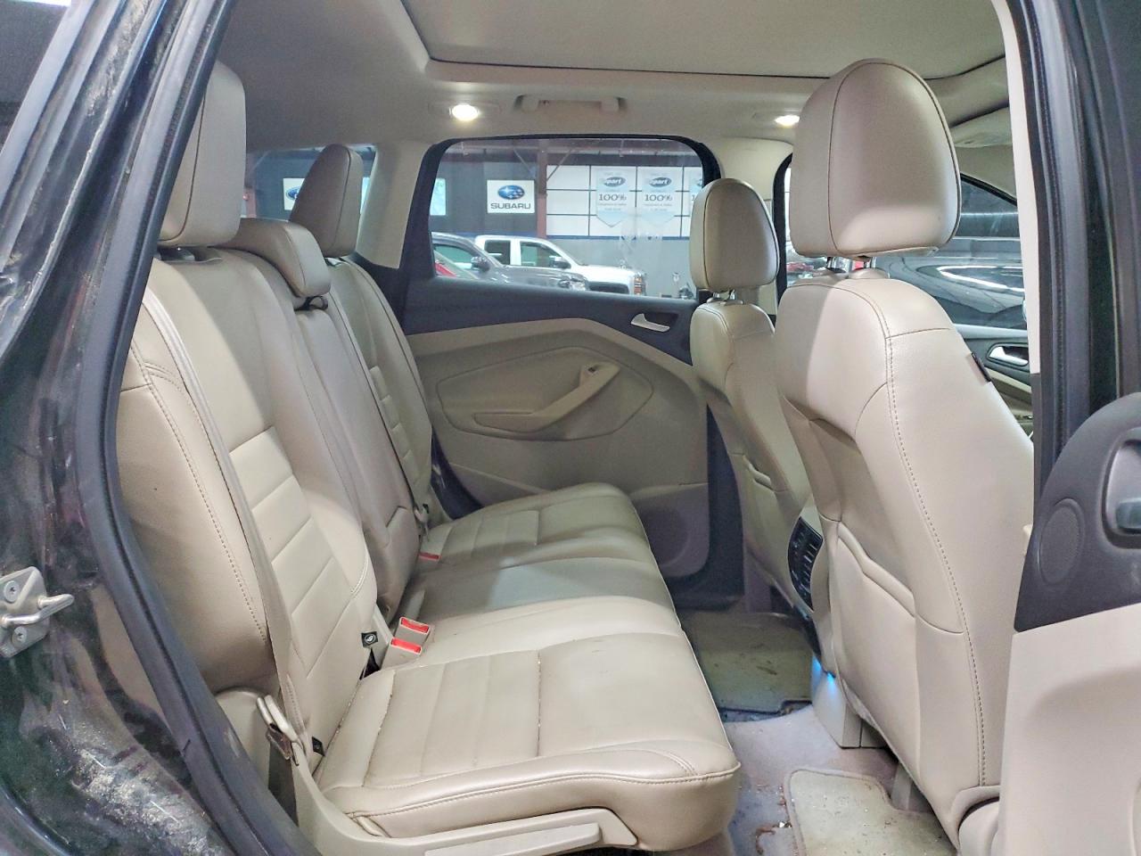 2014 Ford Escape Titanium Charcoal vin: 1FMCU9JX3EUD35203