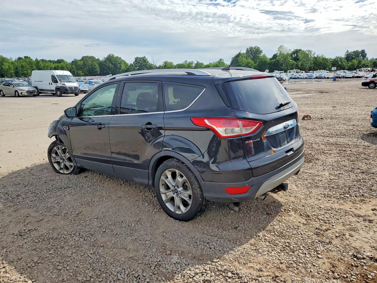 2015 Ford Escape Titanium Black vin: 1FMCU9JX3FUA66007