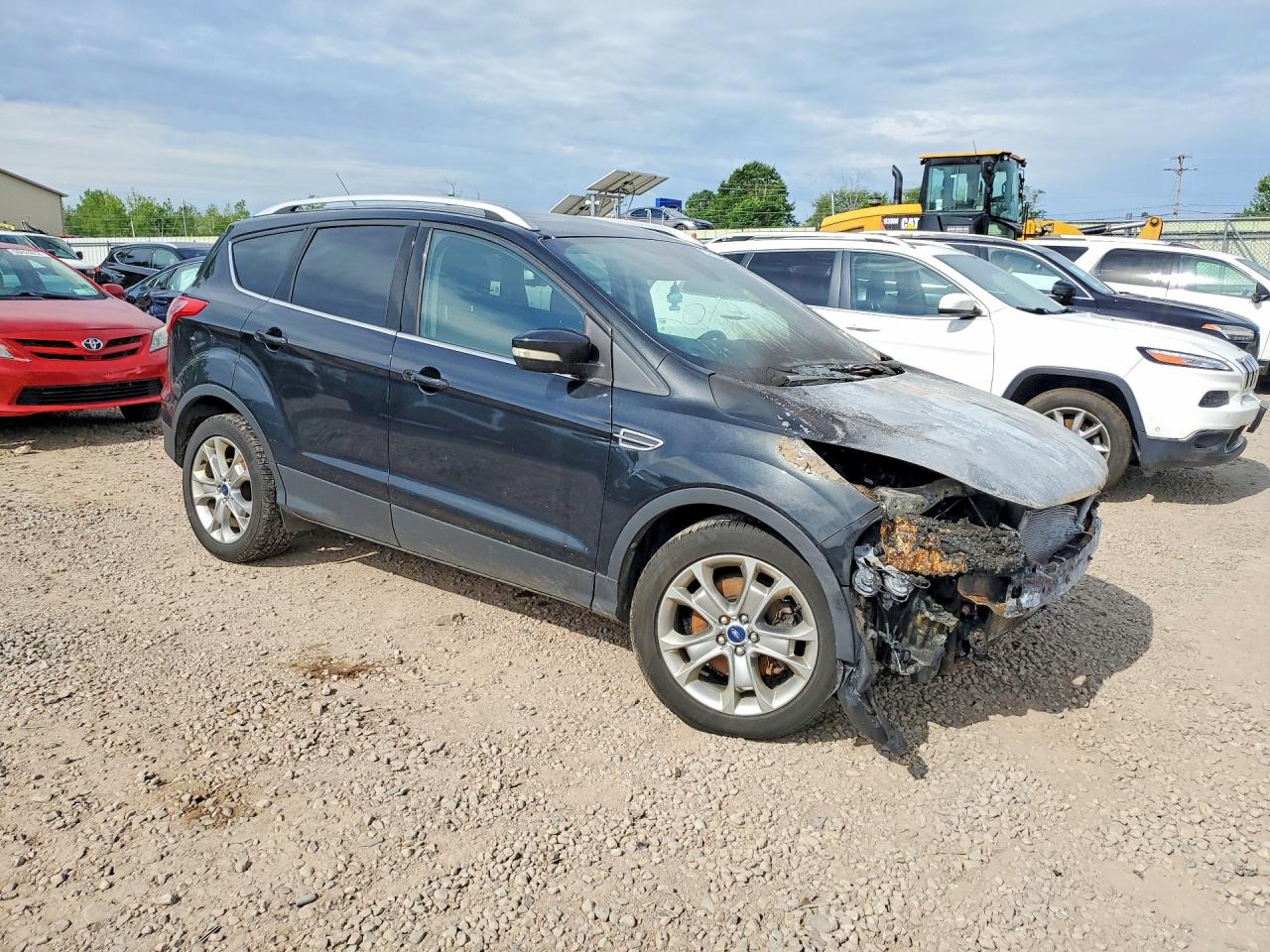 2015 Ford Escape Titanium Black vin: 1FMCU9JX3FUA66007