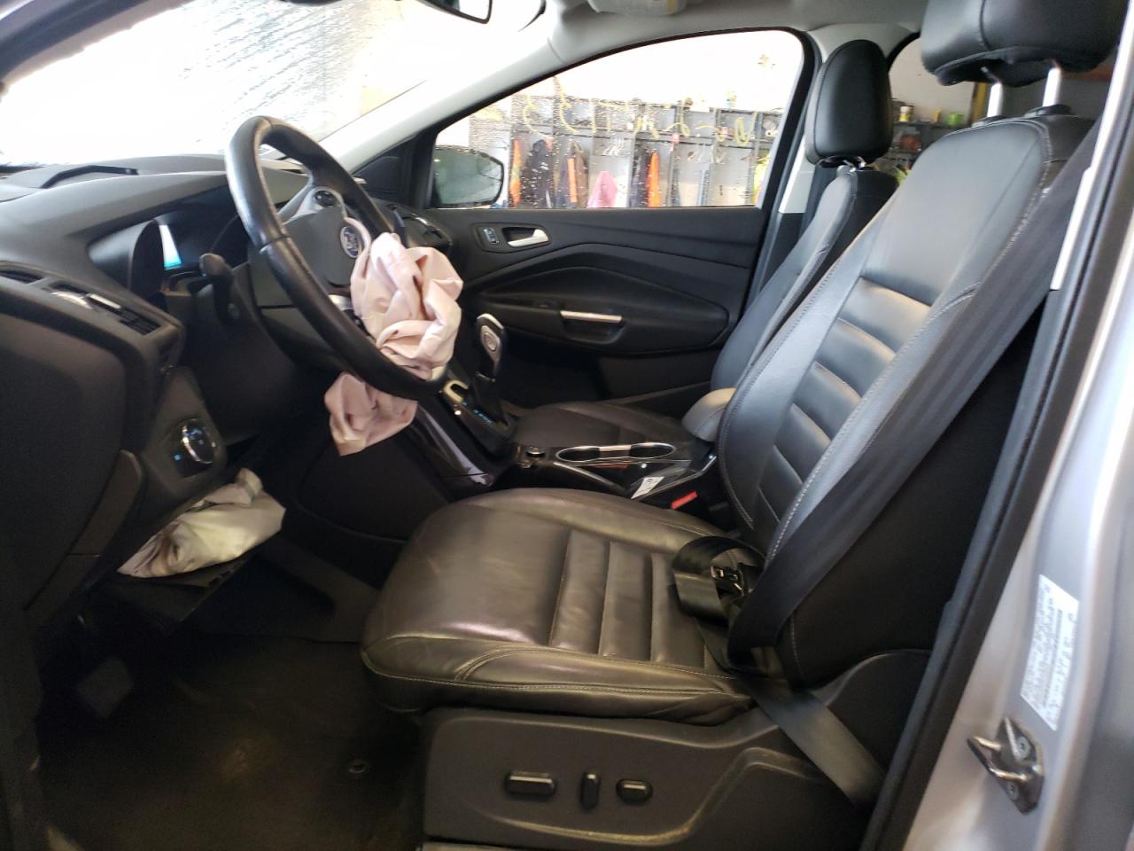 2015 Ford Escape Titanium Серебряный vin: 1FMCU9JX3FUA85964
