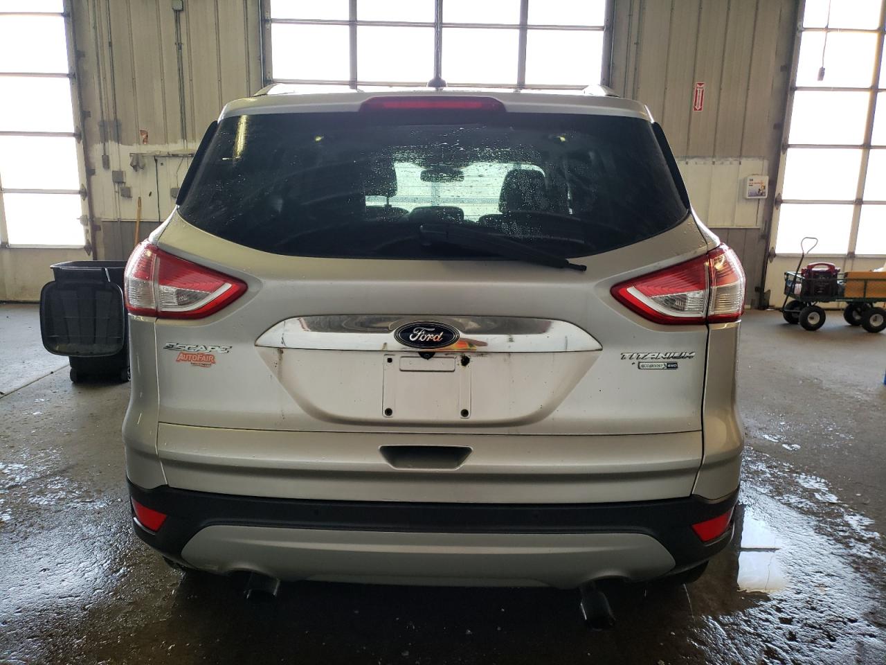 2015 Ford Escape Titanium Серебряный vin: 1FMCU9JX3FUA85964