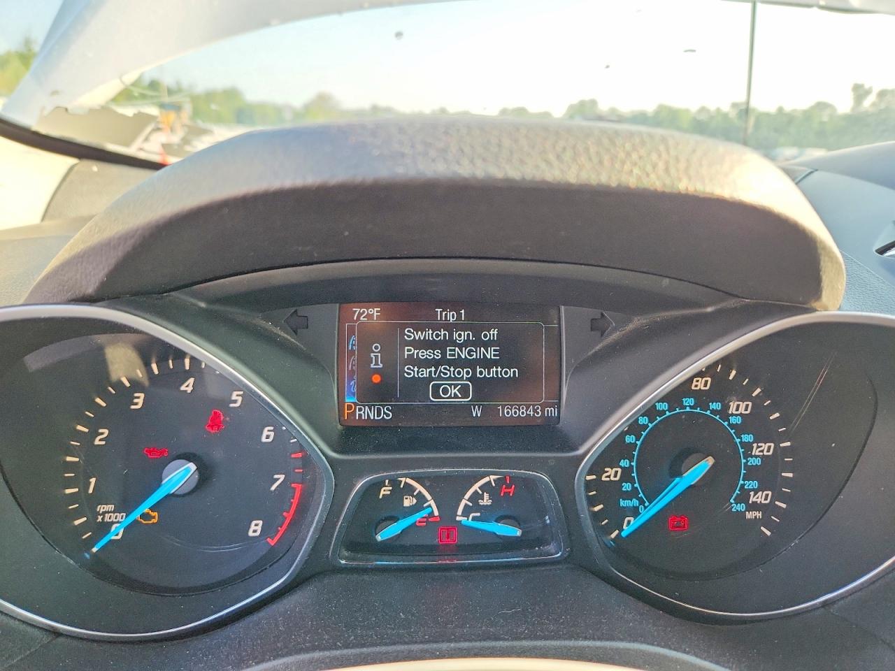 2014 Ford Escape Titanium White vin: 1FMCU9JX4EUA91111