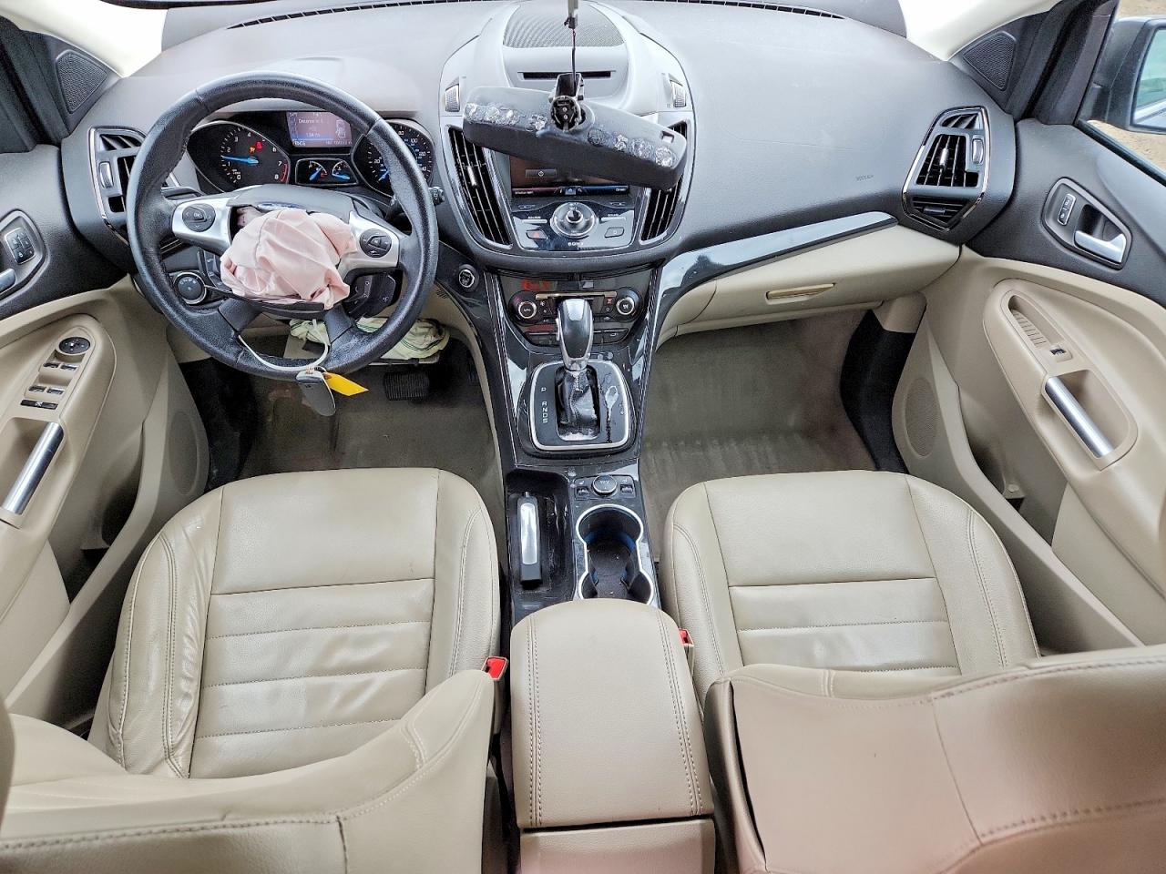 2014 Ford Escape Titanium Gray vin: 1FMCU9JX4EUB06481