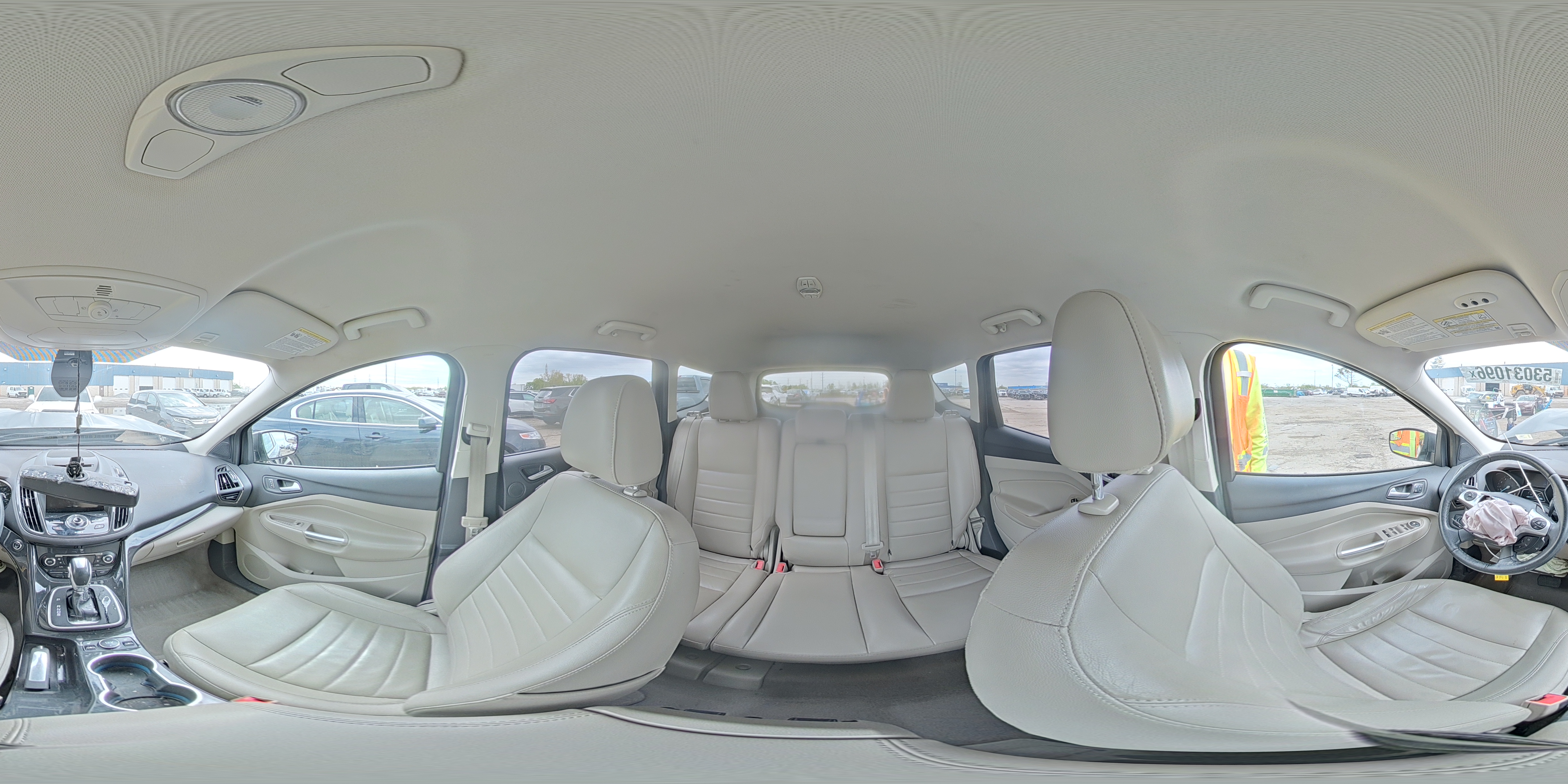 2014 Ford Escape Titanium Gray vin: 1FMCU9JX4EUB06481