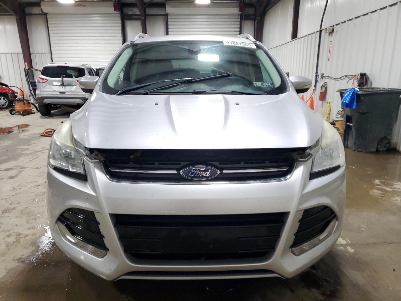 2014 Ford Escape Titanium Silver vin: 1FMCU9JX4EUC18696