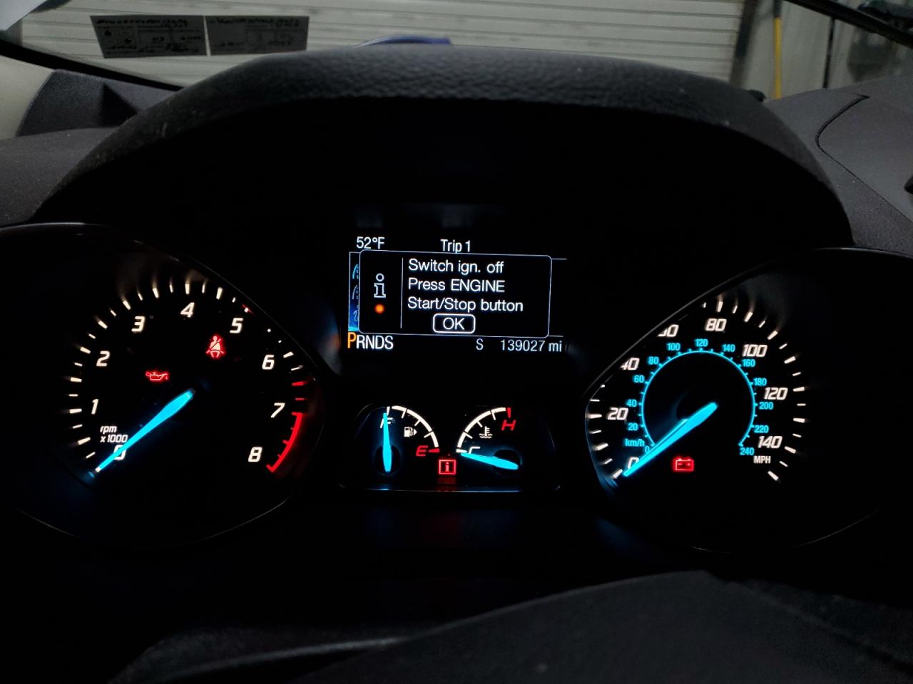 2014 Ford Escape Titanium Silver vin: 1FMCU9JX4EUC18696