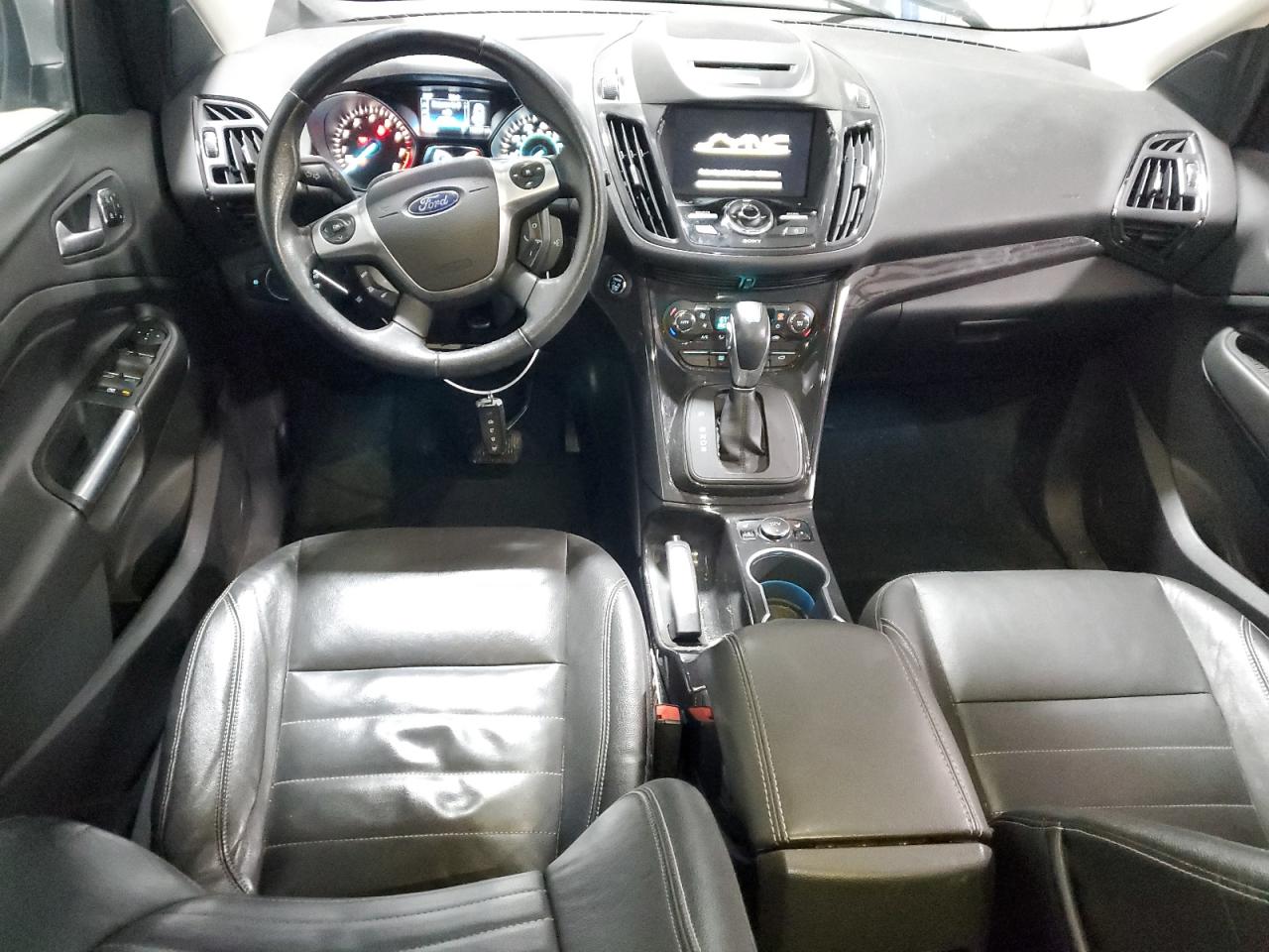 2014 Ford Escape Titanium Silver vin: 1FMCU9JX4EUC18696