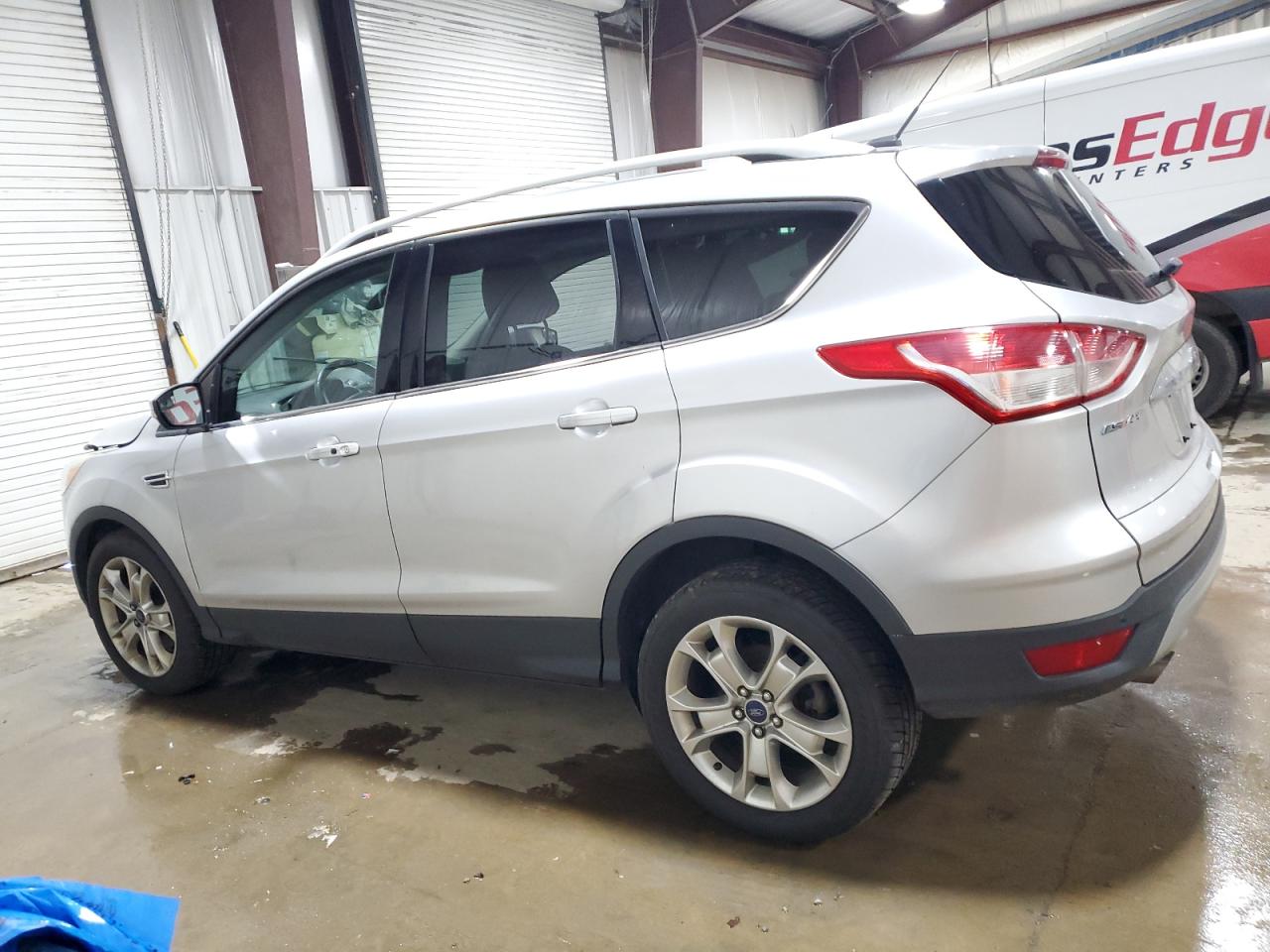 2014 Ford Escape Titanium Silver vin: 1FMCU9JX4EUC18696