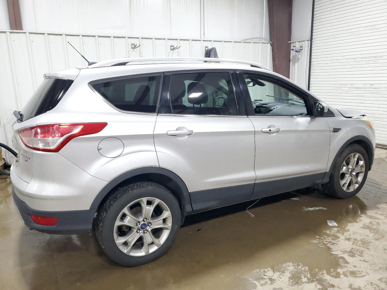 2014 Ford Escape Titanium Silver vin: 1FMCU9JX4EUC18696