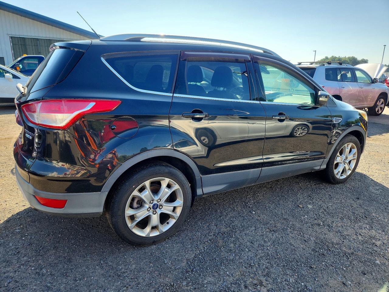 2014 Ford Escape Blue vin: 1FMCU9JX4EUC41301