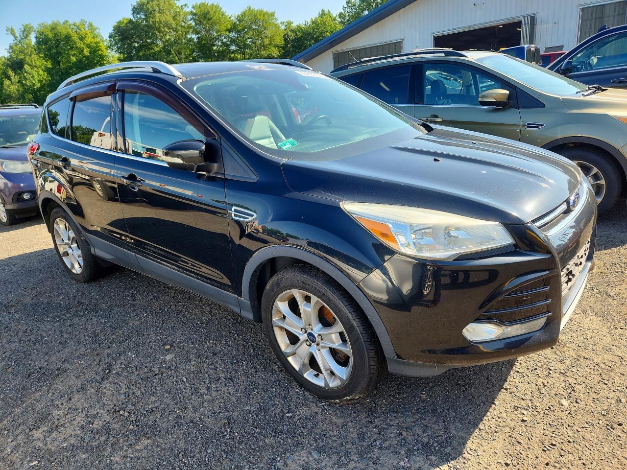 2014 Ford Escape Blue vin: 1FMCU9JX4EUC41301
