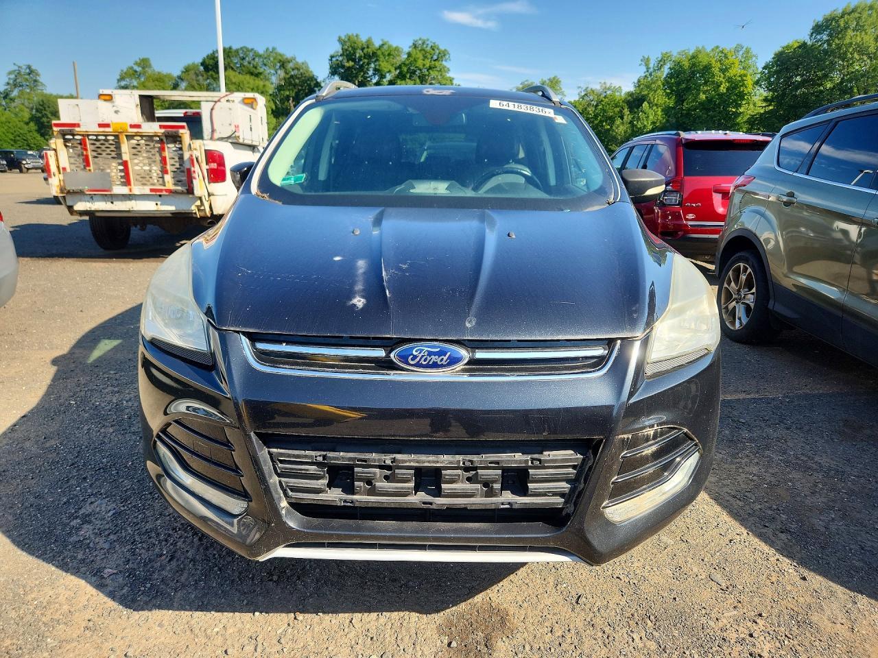 2014 Ford Escape Blue vin: 1FMCU9JX4EUC41301