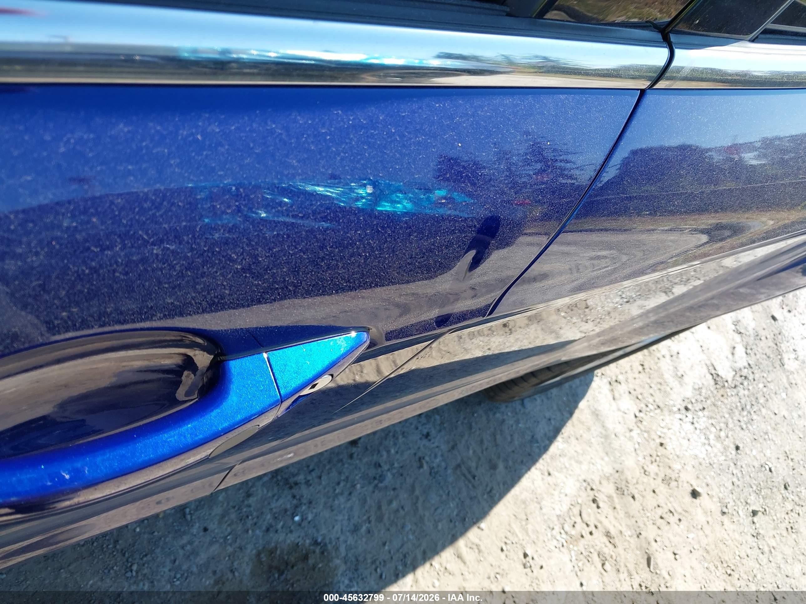 2014 Ford Escape Titanium Blue vin: 1FMCU9JX4EUC68997