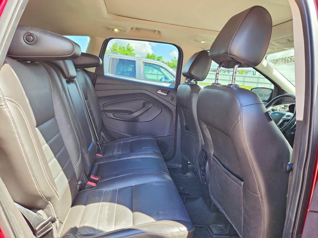 2014 Ford Escape Titanium Бордовый vin: 1FMCU9JX5EUB92156