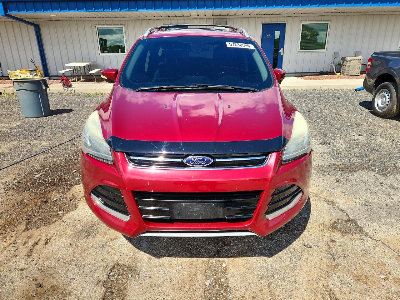 2014 Ford Escape Titanium Бордовый vin: 1FMCU9JX5EUB92156