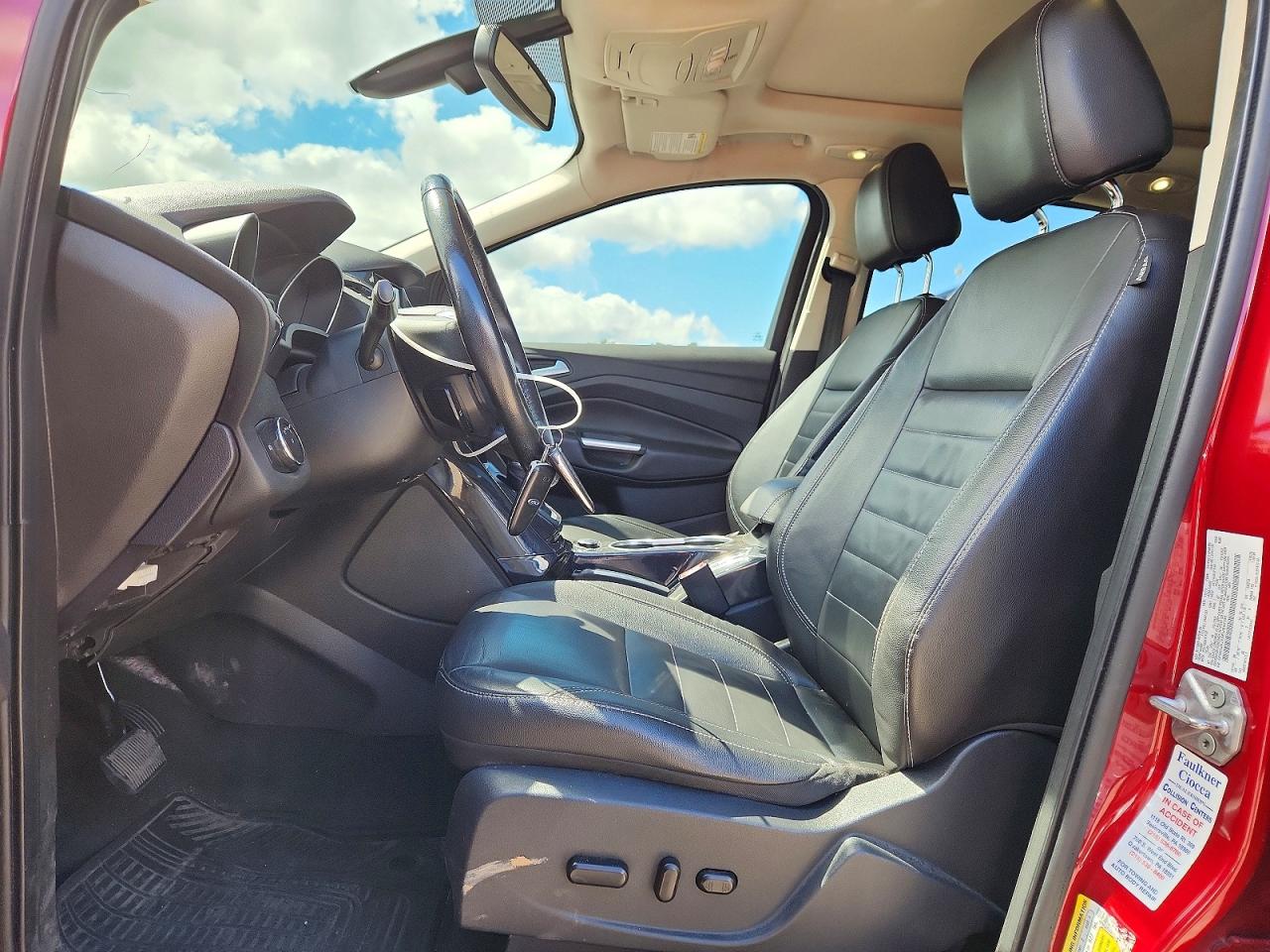 2014 Ford Escape Titanium Бордовый vin: 1FMCU9JX5EUB92156