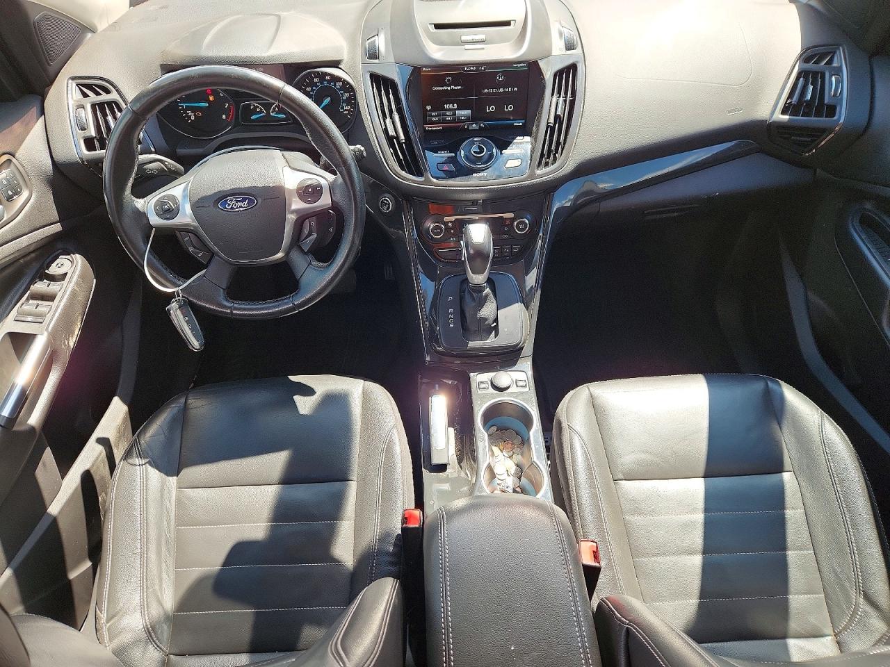 2014 Ford Escape Titanium Бордовый vin: 1FMCU9JX5EUB92156