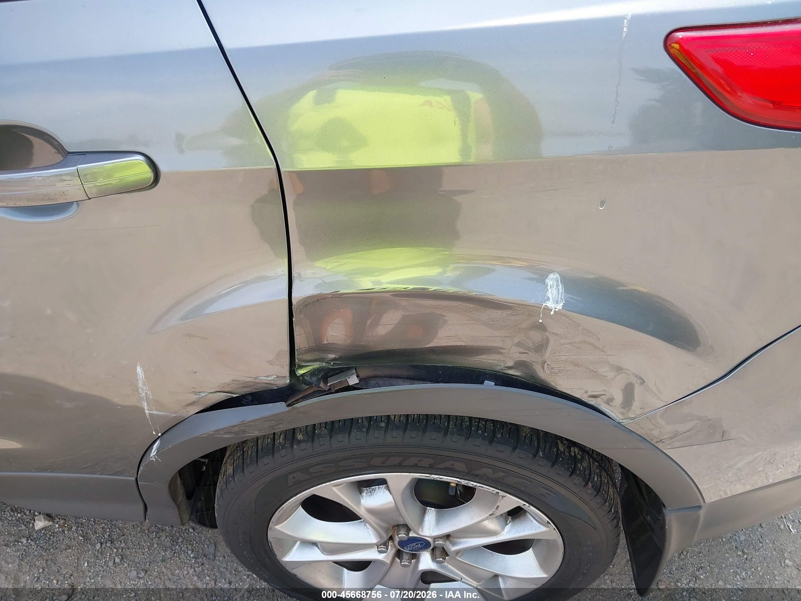 2014 Ford Escape Titanium Gray vin: 1FMCU9JX5EUD30259