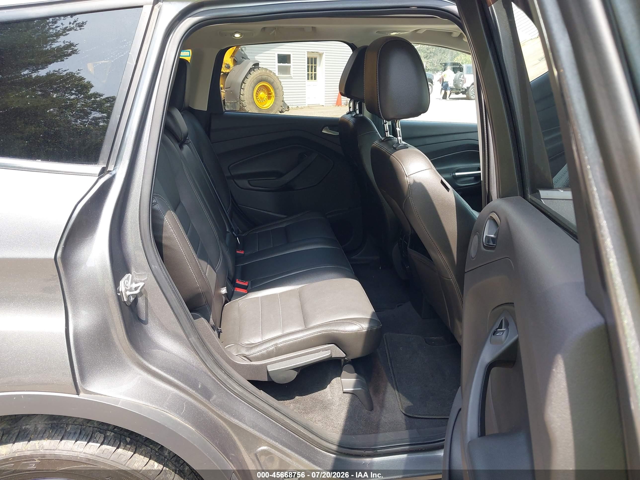 2014 Ford Escape Titanium Gray vin: 1FMCU9JX5EUD30259