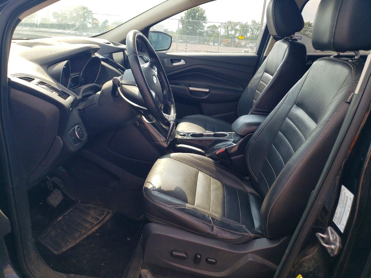 2014 Ford Escape Titanium Black vin: 1FMCU9JX5EUD71457