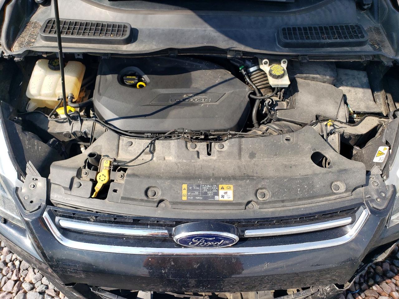 2014 Ford Escape Titanium Black vin: 1FMCU9JX5EUD71457