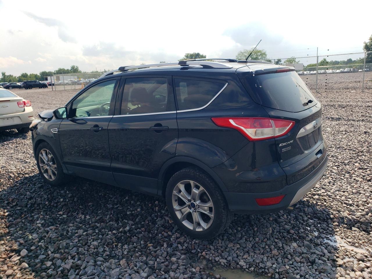 2014 Ford Escape Titanium Black vin: 1FMCU9JX5EUD71457