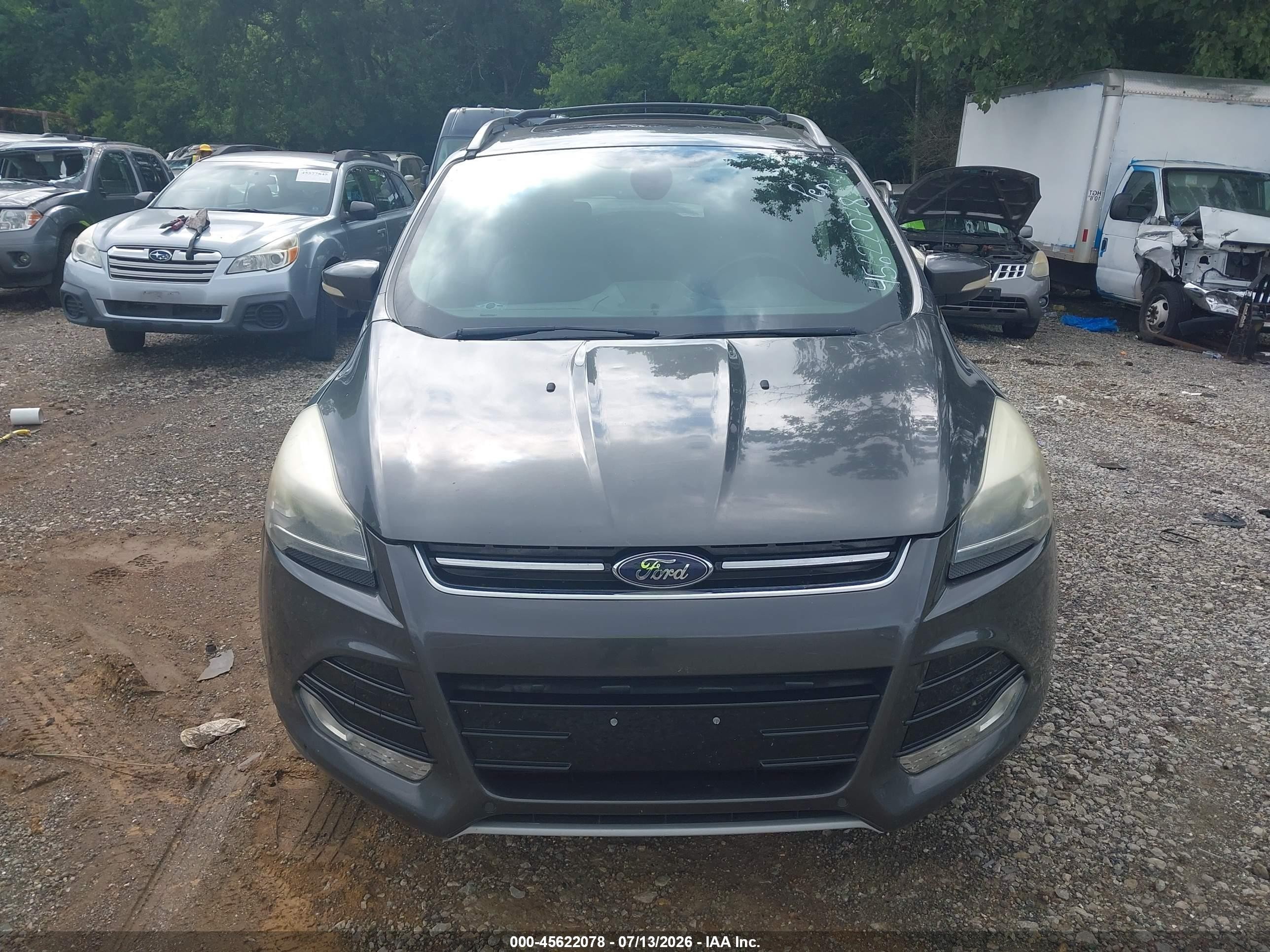 2015 Ford Escape Titanium Gray vin: 1FMCU9JX5FUA97131