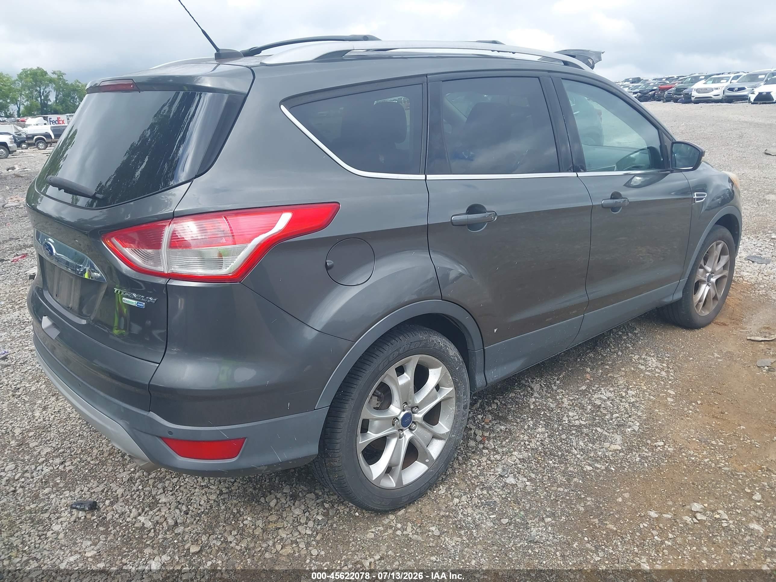 2015 Ford Escape Titanium Gray vin: 1FMCU9JX5FUA97131