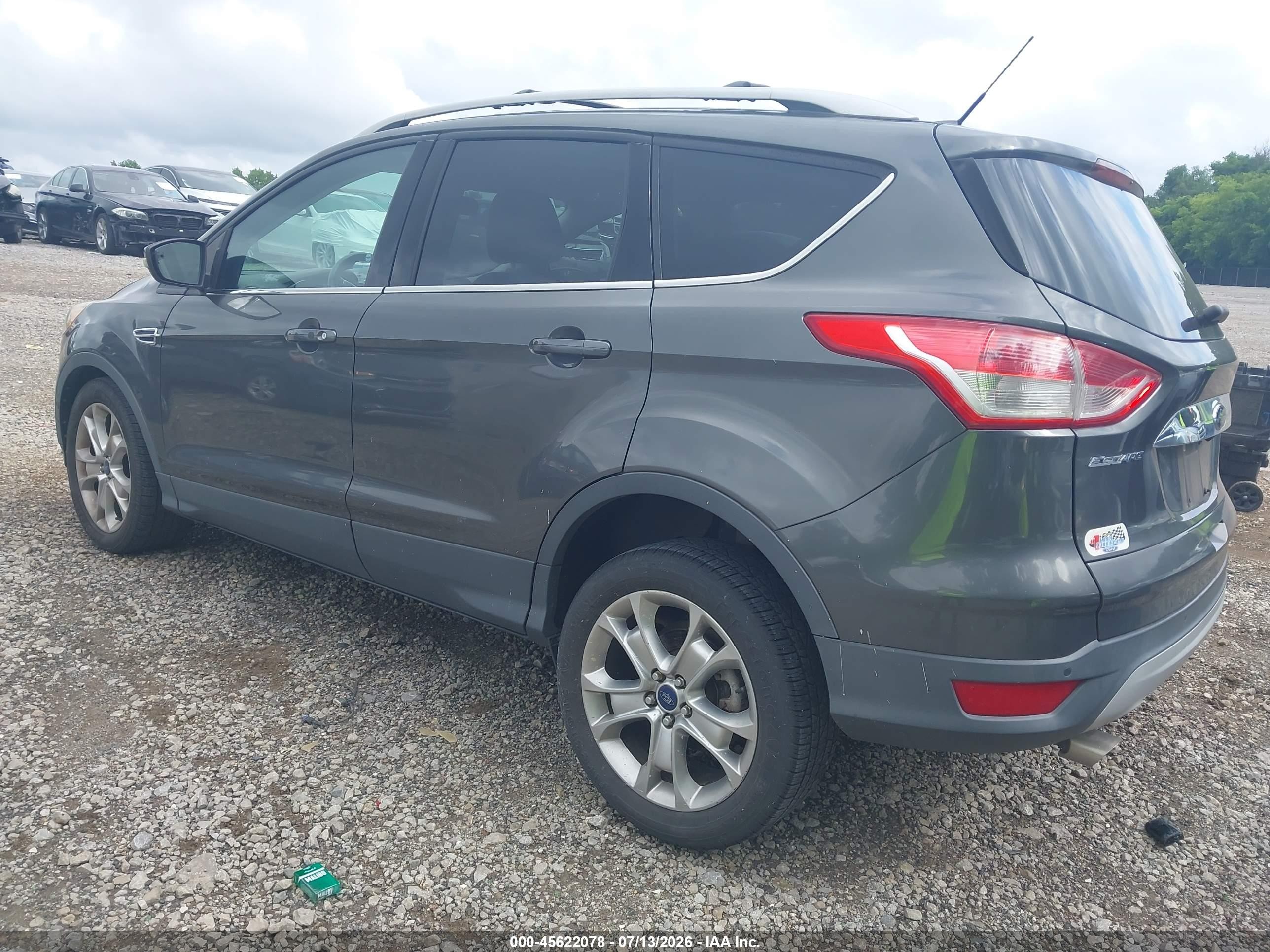 2015 Ford Escape Titanium Gray vin: 1FMCU9JX5FUA97131