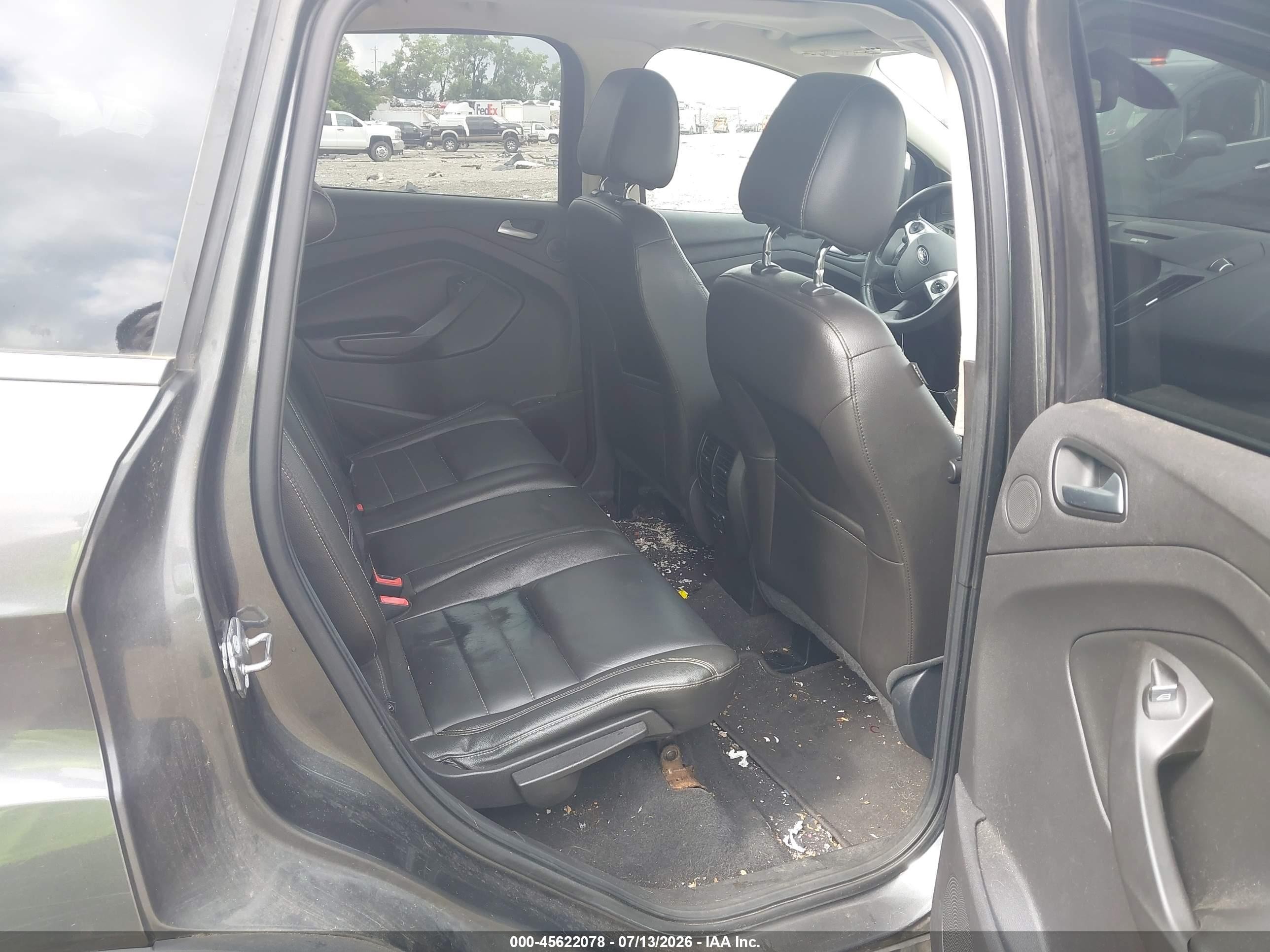 2015 Ford Escape Titanium Gray vin: 1FMCU9JX5FUA97131