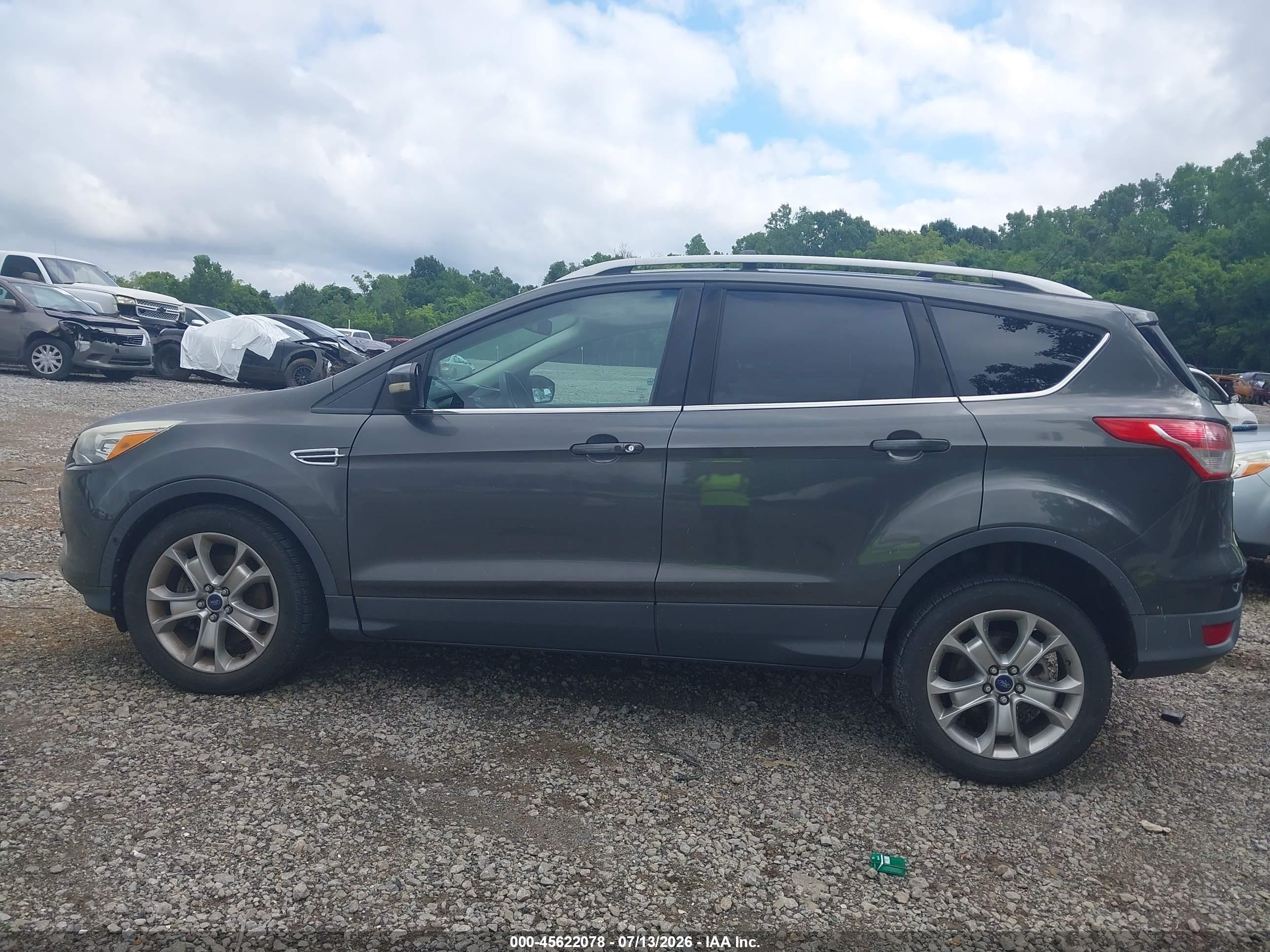2015 Ford Escape Titanium Gray vin: 1FMCU9JX5FUA97131
