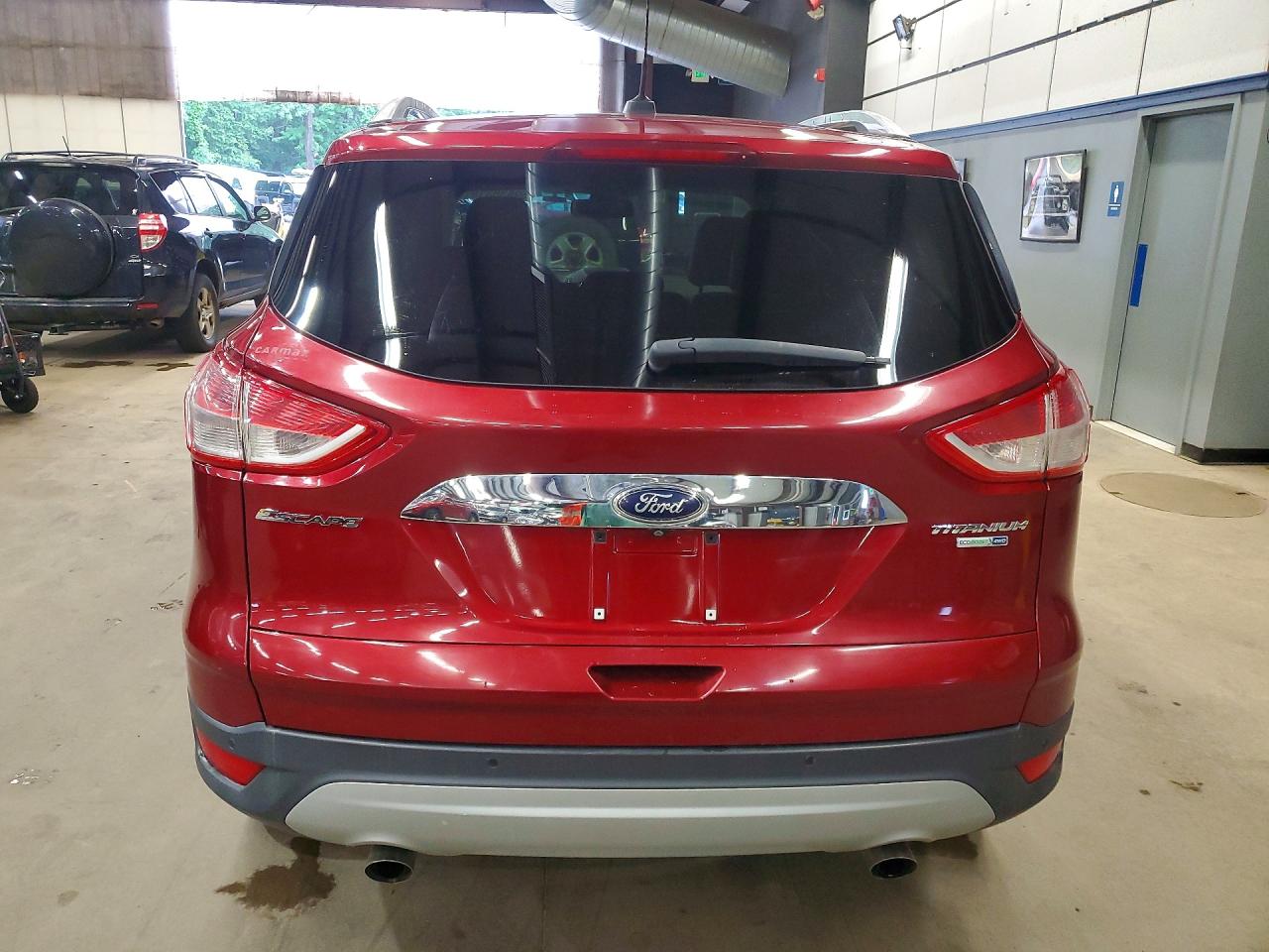 2015 Ford Escape Titanium Бордовый vin: 1FMCU9JX5FUB03672