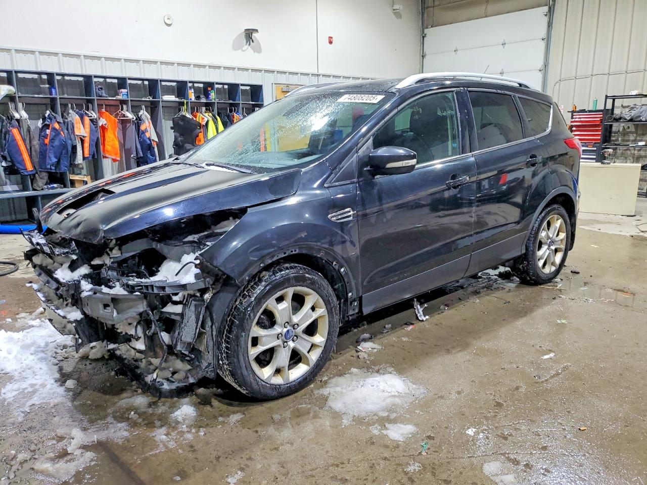 2015 Ford Escape Titanium Blue vin: 1FMCU9JX5FUC18661