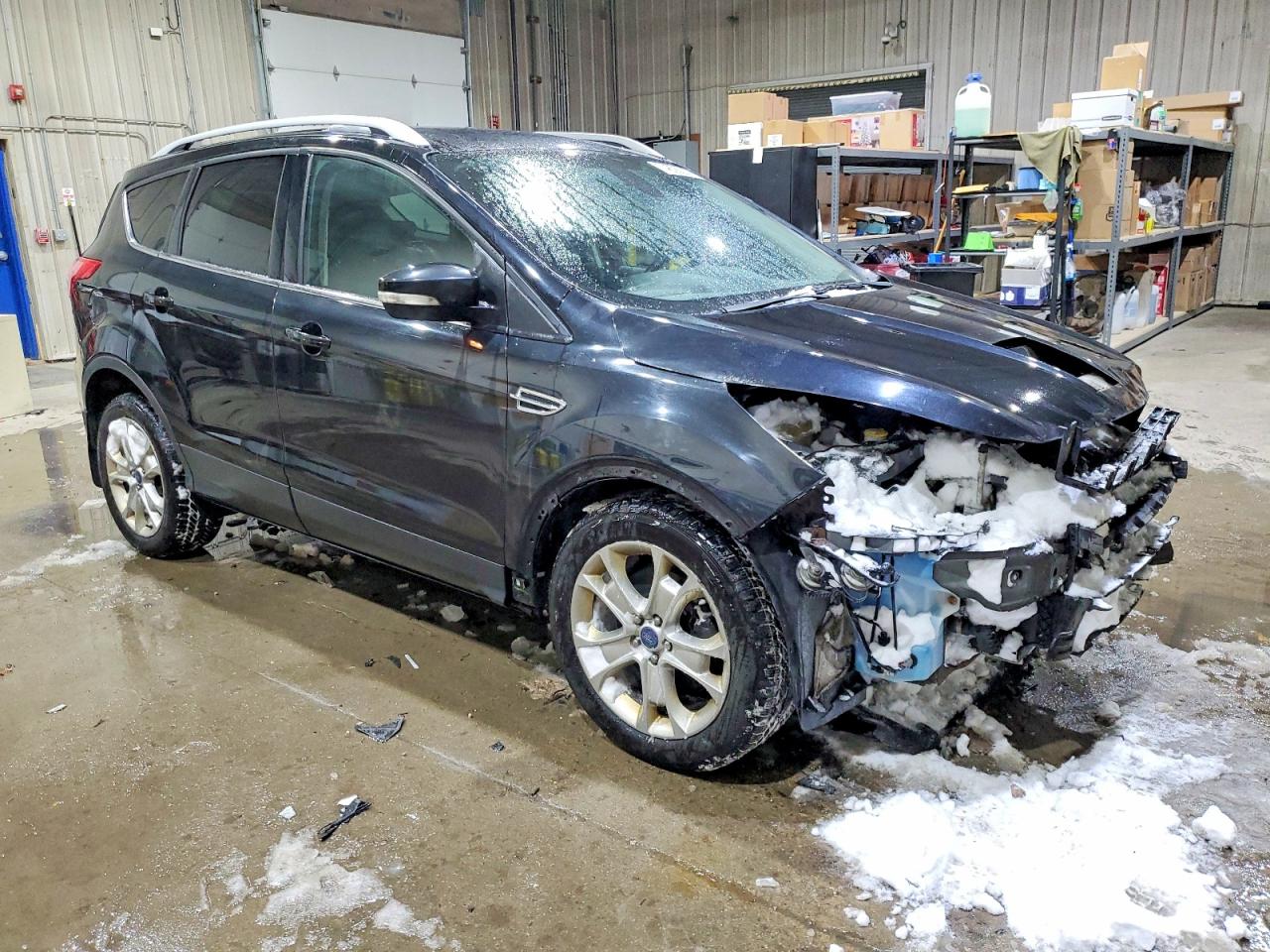 2015 Ford Escape Titanium Blue vin: 1FMCU9JX5FUC18661