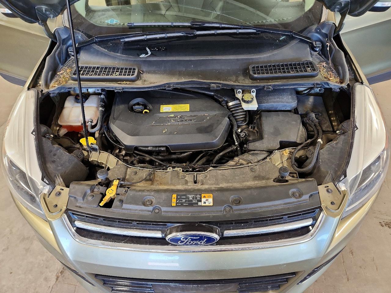 2014 Ford Escape Titanium Tan vin: 1FMCU9JX6EUA13610
