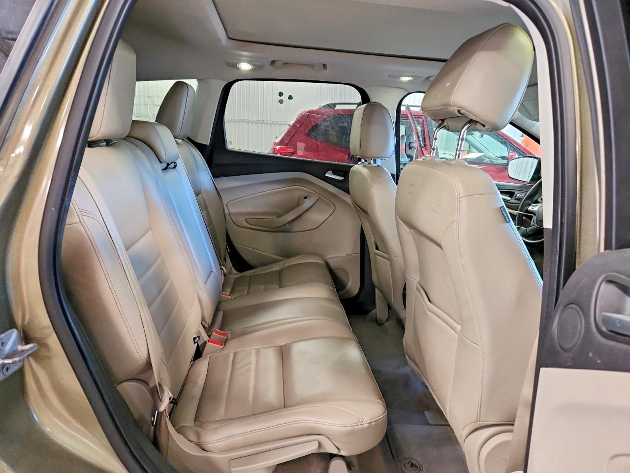 2014 Ford Escape Titanium Tan vin: 1FMCU9JX6EUA13610