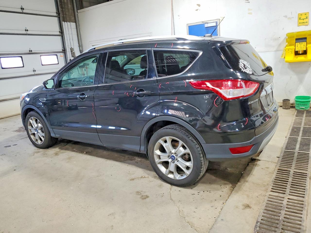 2014 Ford Escape Titanium Gray vin: 1FMCU9JX6EUB46965