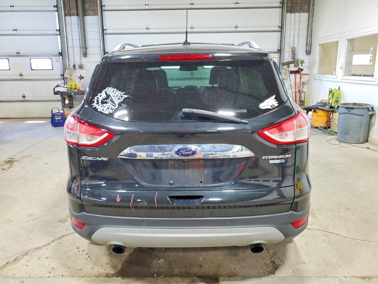 2014 Ford Escape Titanium Gray vin: 1FMCU9JX6EUB46965