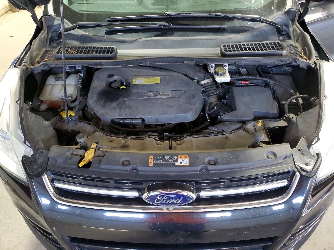 2014 Ford Escape Titanium Gray vin: 1FMCU9JX6EUB46965