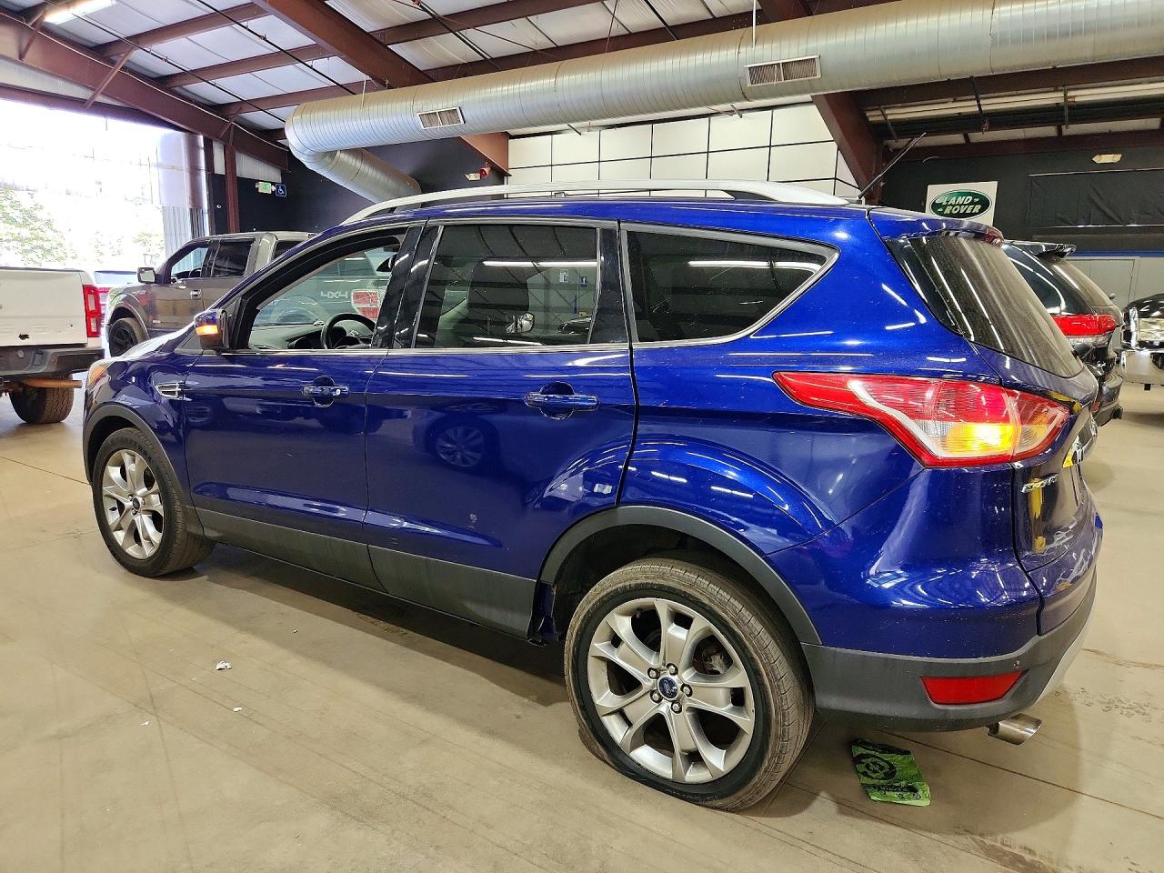 2014 Ford Escape Titanium Blue vin: 1FMCU9JX6EUD15270