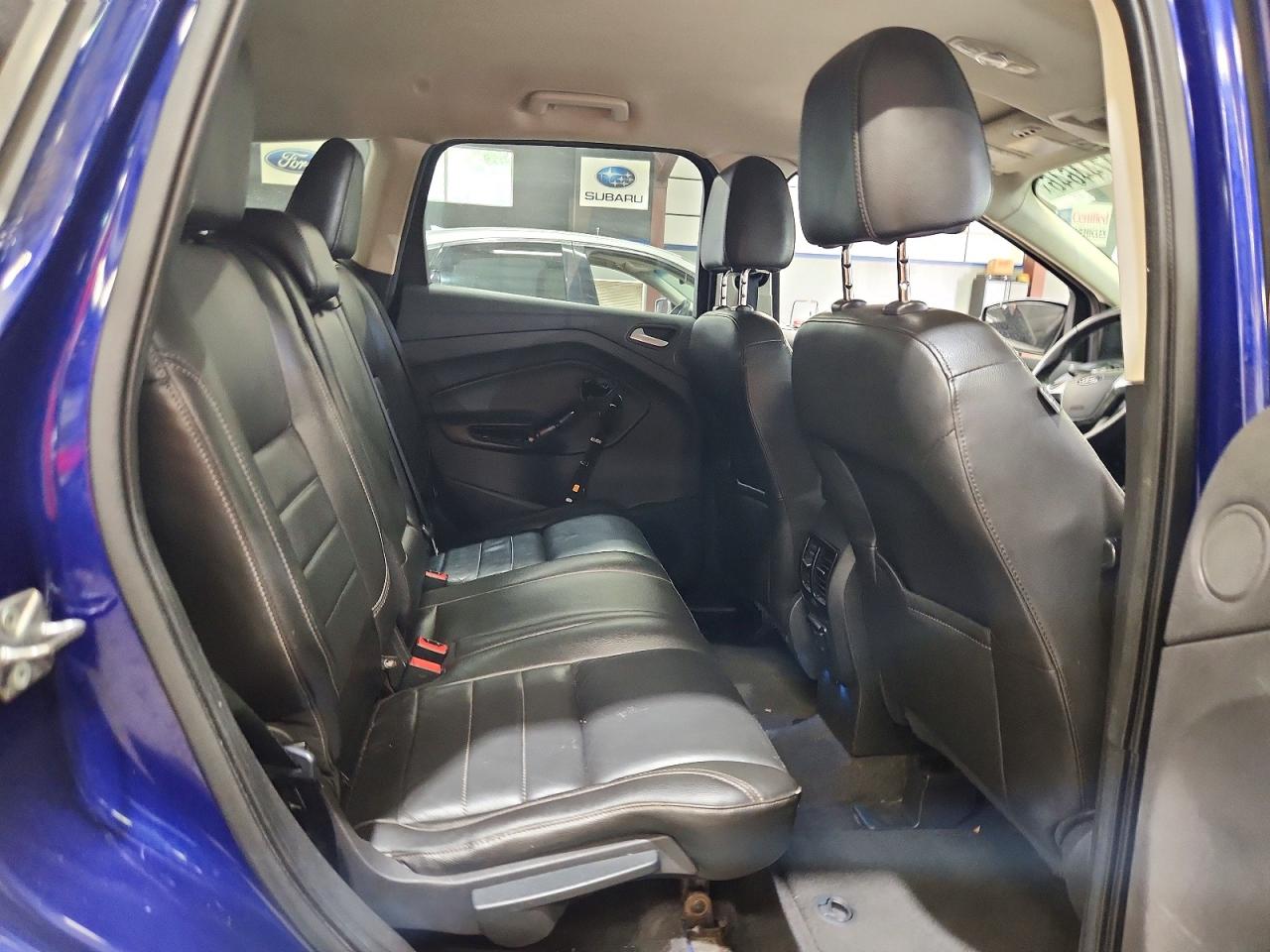 2014 Ford Escape Titanium Blue vin: 1FMCU9JX6EUD15270