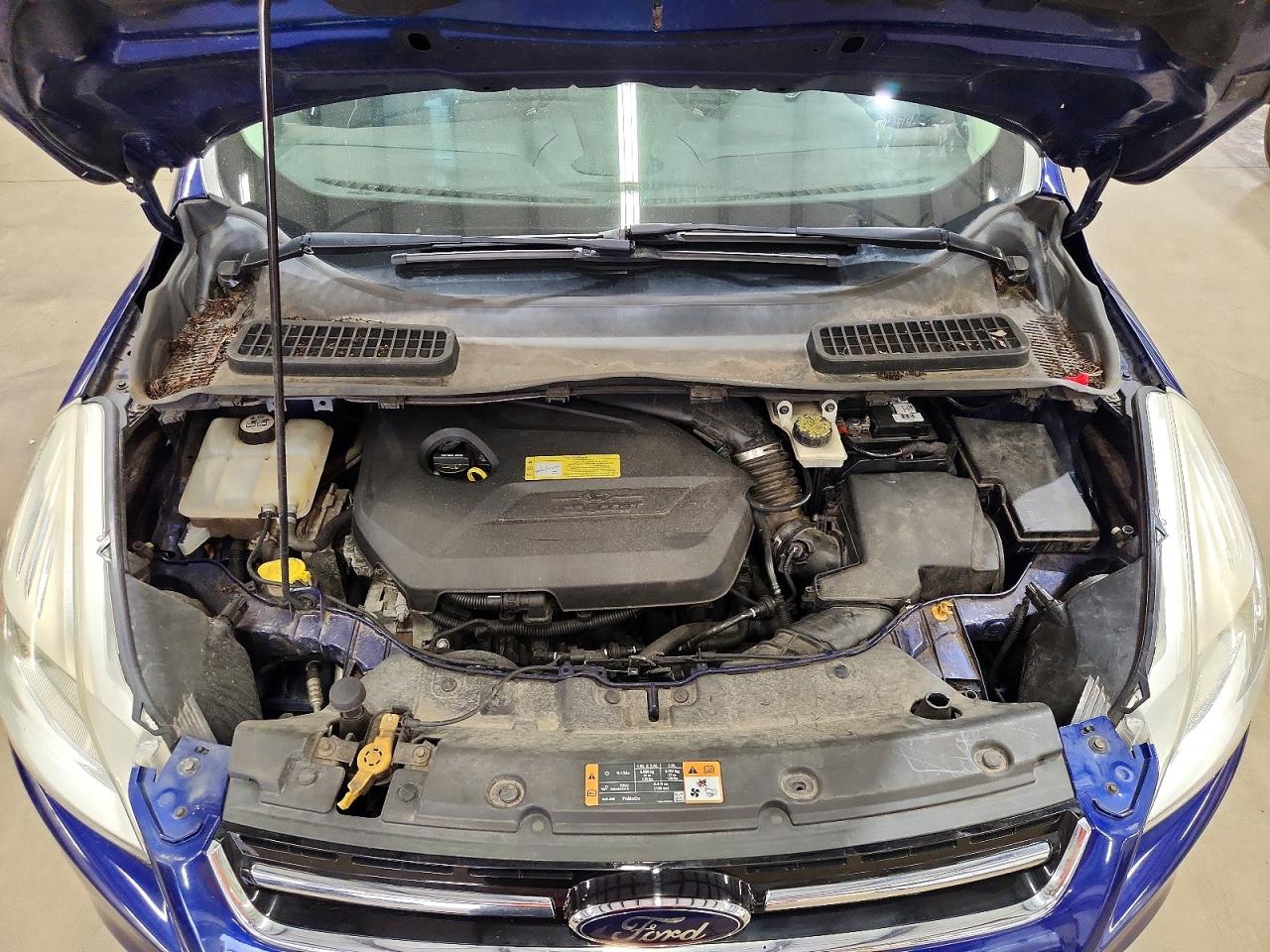 2014 Ford Escape Titanium Blue vin: 1FMCU9JX6EUD15270