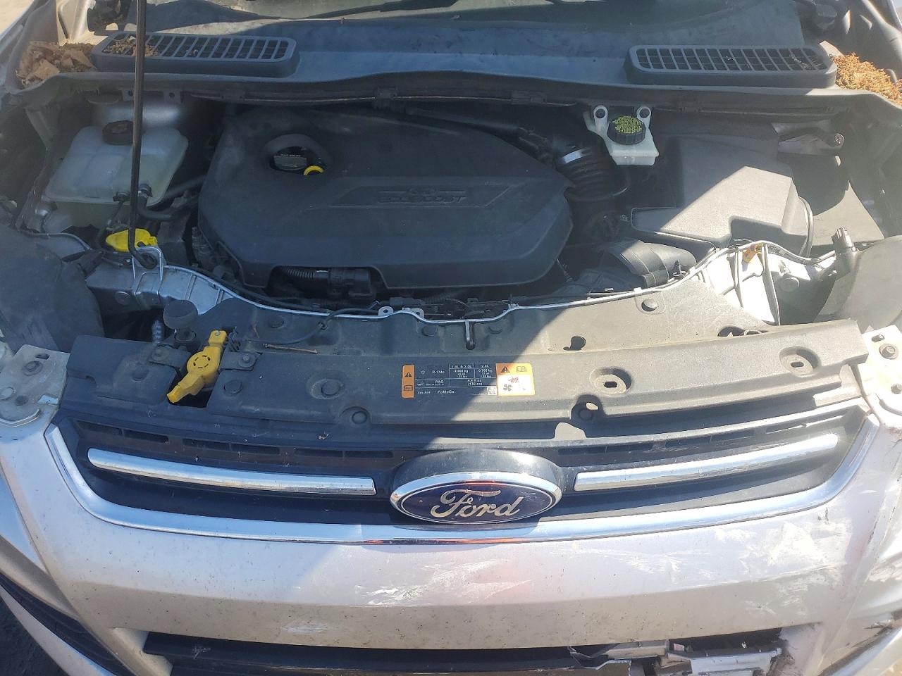 2014 Ford Escape Titanium Silver vin: 1FMCU9JX6EUD62606