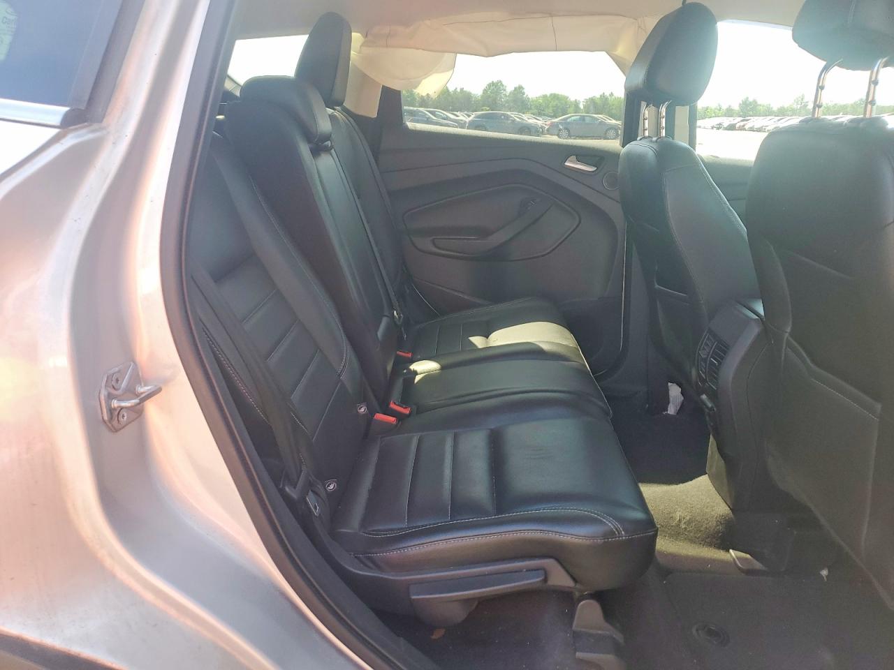 2014 Ford Escape Titanium Silver vin: 1FMCU9JX6EUD62606