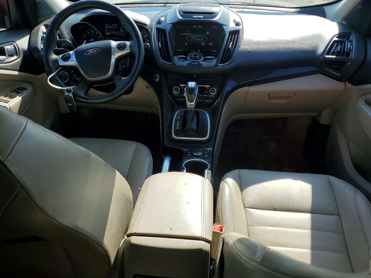 2014 Ford Escape Titanium Orange vin: 1FMCU9JX7EUB84804