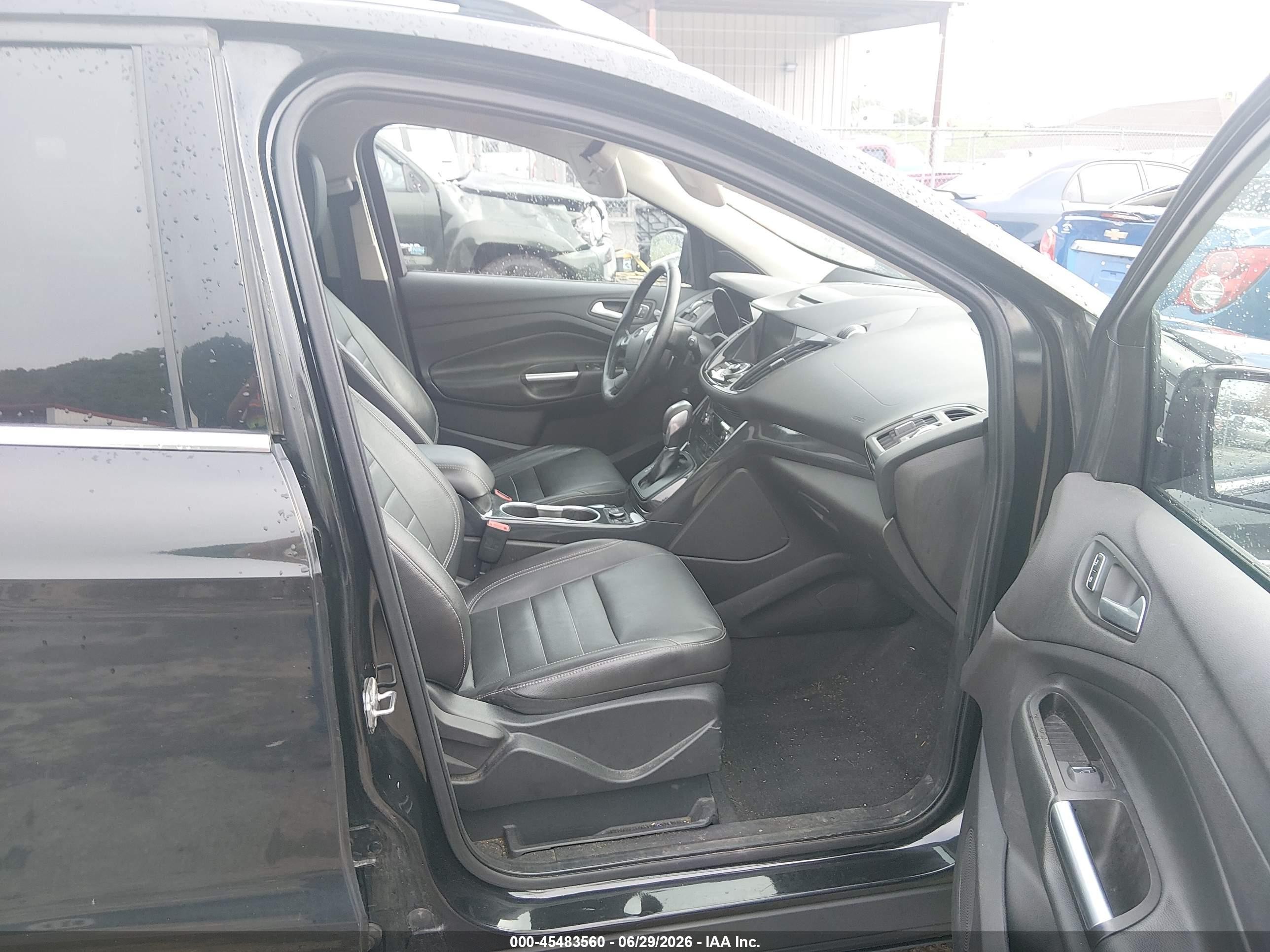 2014 Ford Escape Titanium Black vin: 1FMCU9JX7EUC17980