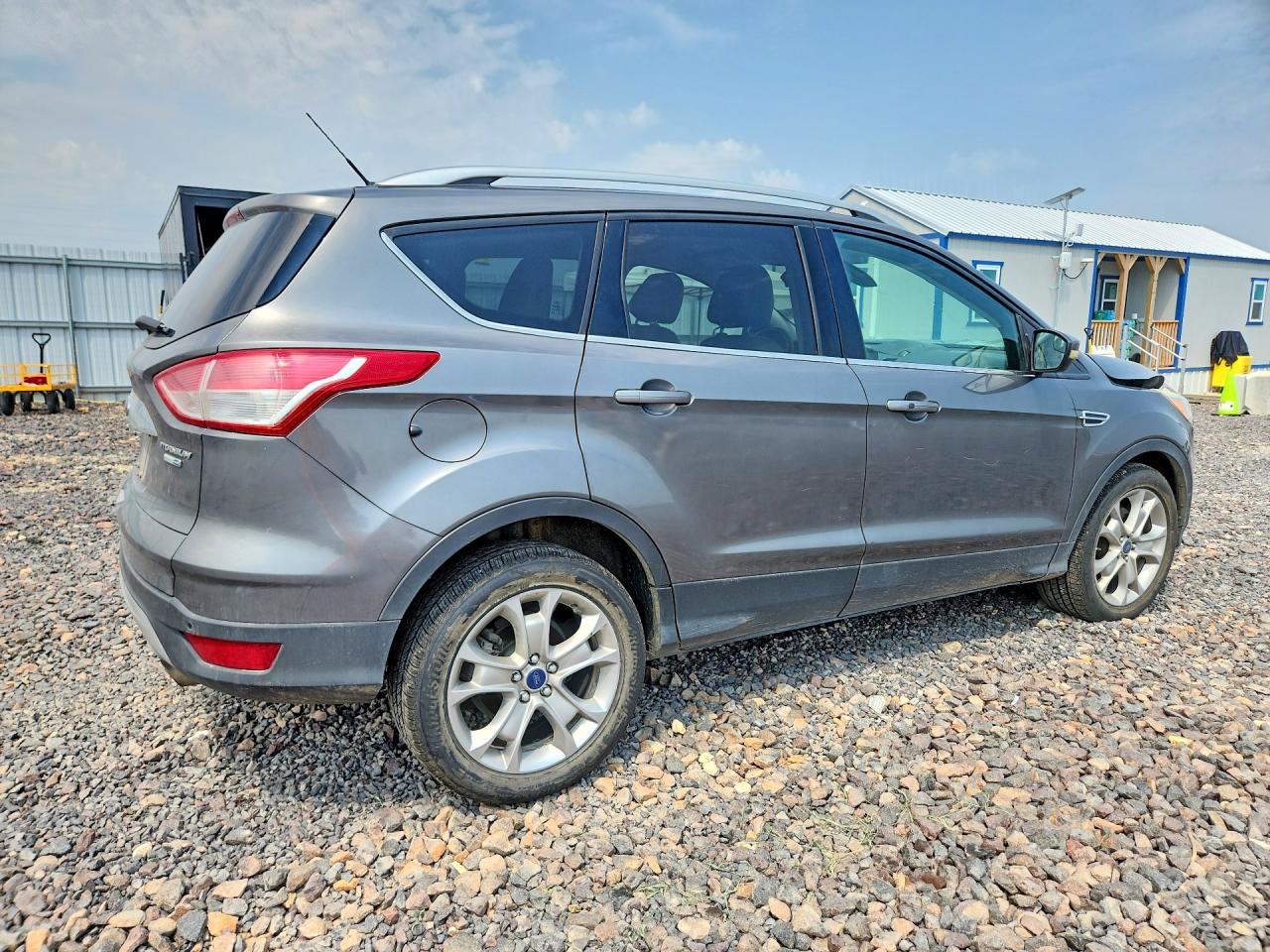 2014 Ford Escape Titanium Gray vin: 1FMCU9JX7EUC75703