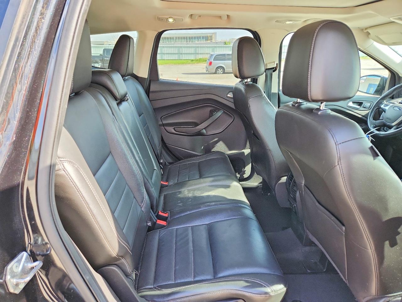 2014 Ford Escape Titanium Black vin: 1FMCU9JX7EUC90606